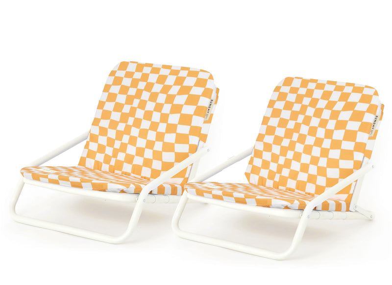 Golden Oasis Beach Chair Set Beach Chair Set