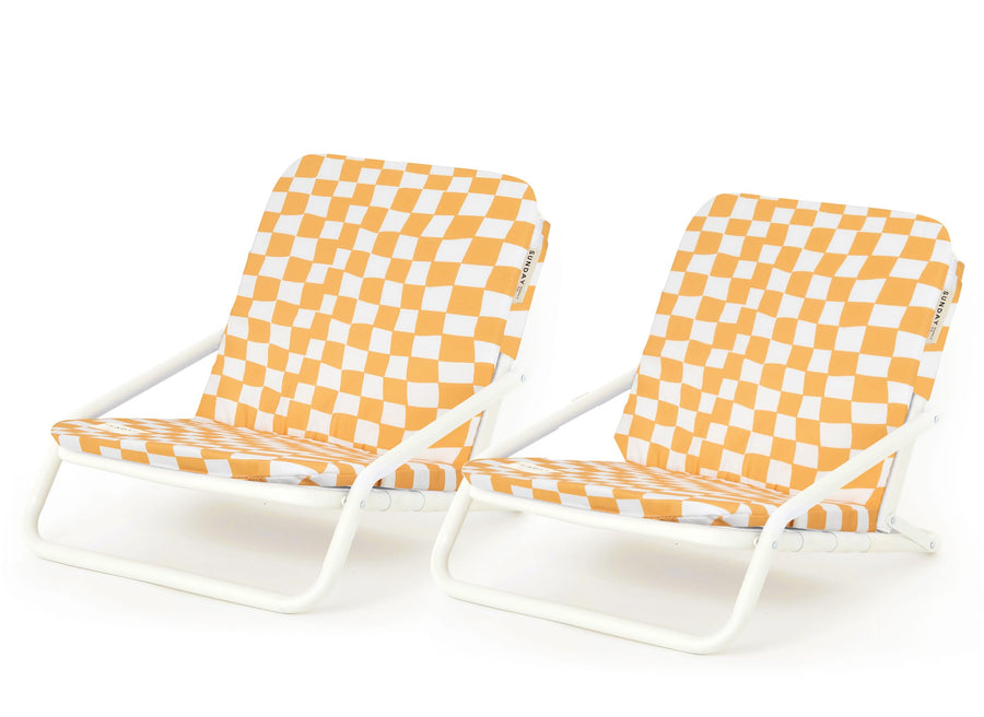 Golden Oasis Beach Chair Set Beach Chair Set