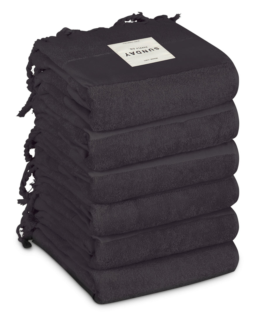 Black Rock Beach Towel Set of 6 Beach Towel Set