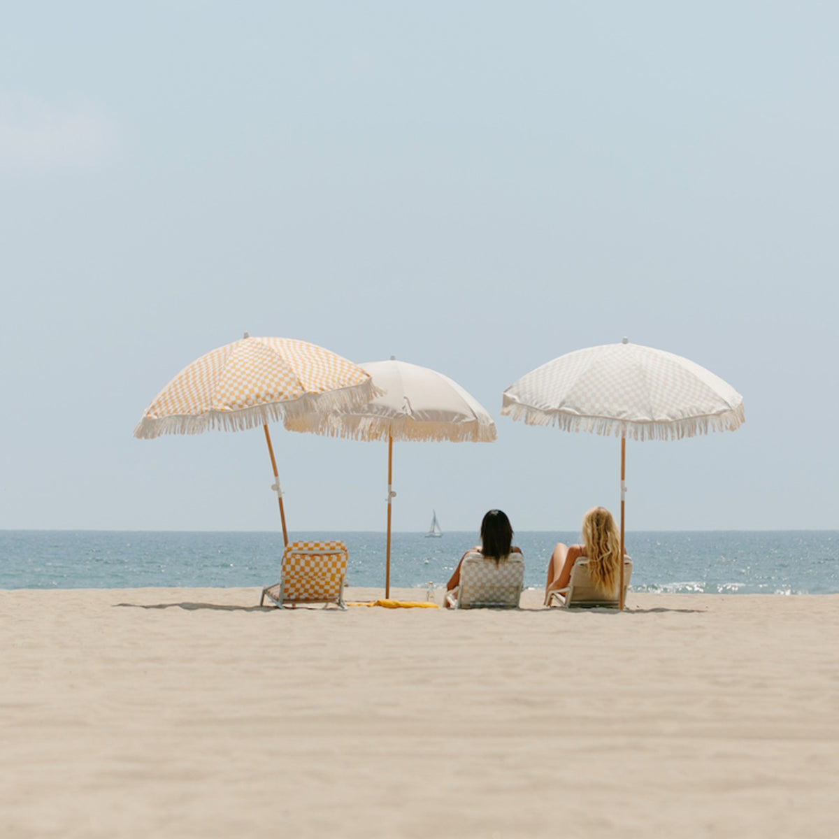 Golden Oasis Beach Umbrella