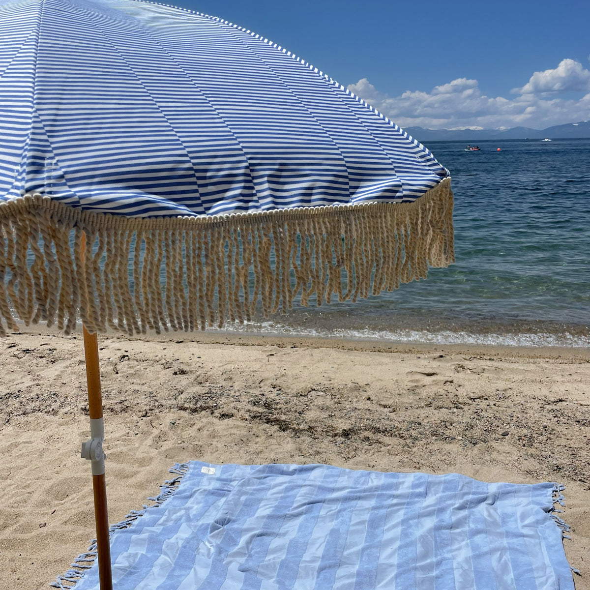 Pacific Stripe Beach Umbrella