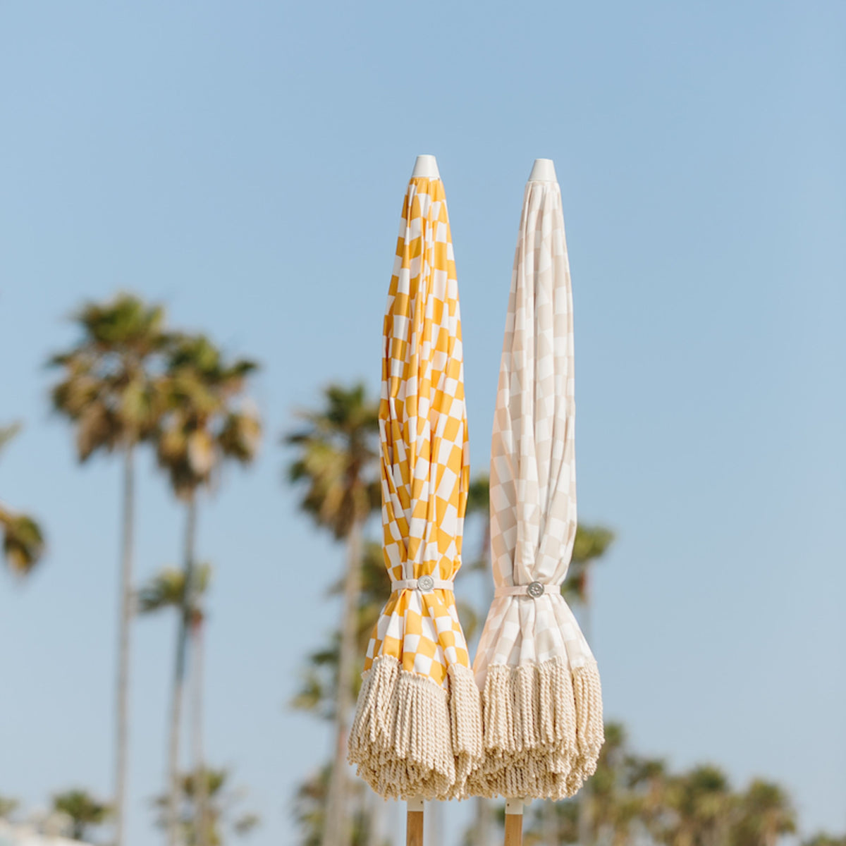 Golden Oasis Beach Umbrella