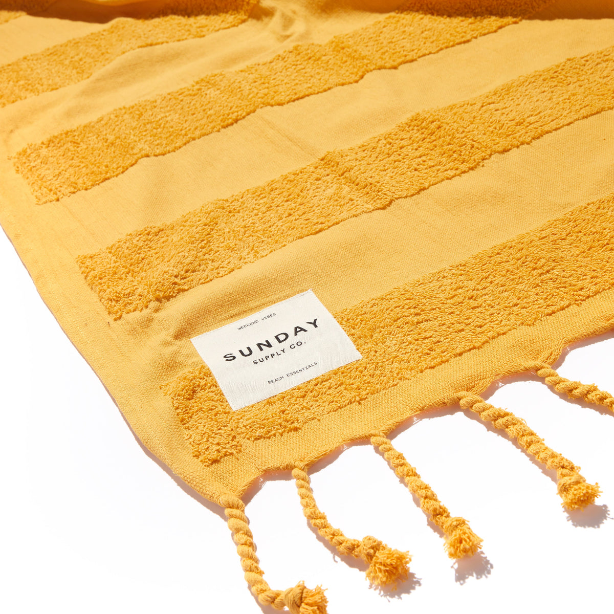 Golden Beach Towel Set of 4